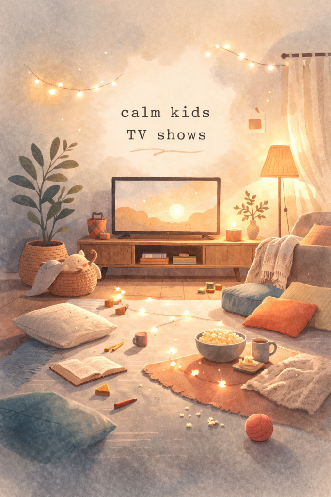 静かでリラックスした夜を過ごすための子供向けの 10 の低刺激テレビ番組