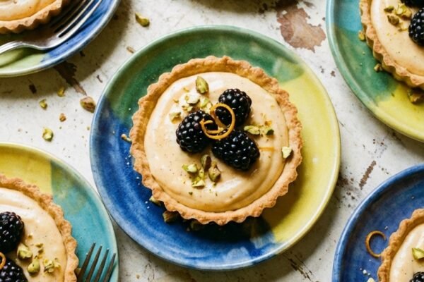 バニラクリーム、オレンジピール