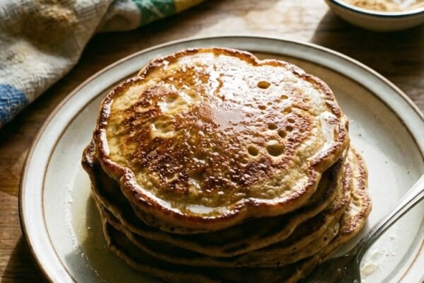 マカバナナパンケーキのレシピ：材料3つ、穀物不使用